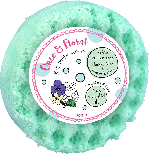 Body Buffer Soap Sponge - Once & Floral