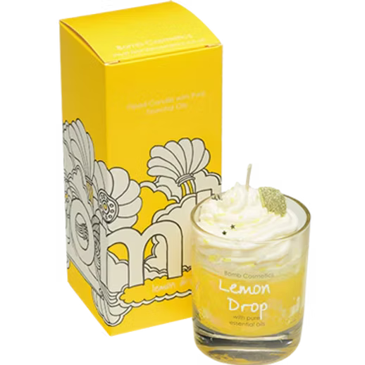 Lemon Drop - Piped Glass Candle