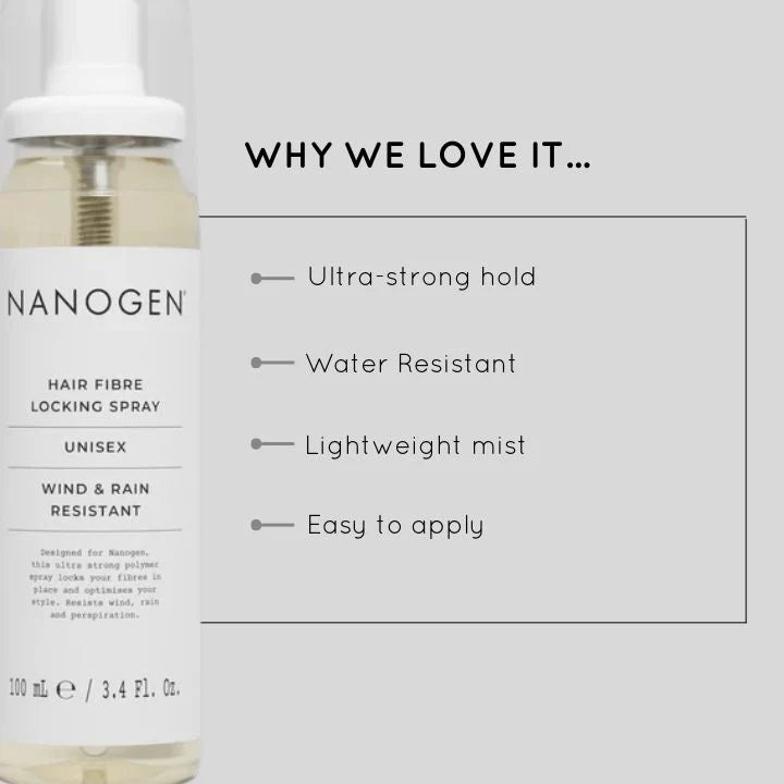 Nanogen Waterproof Fibre Locking Spray