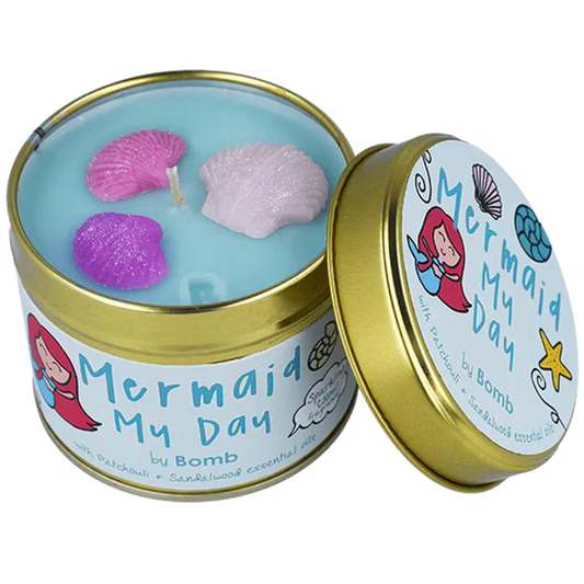 Mermaid my Day - Themed Tinned Candle