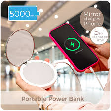 STYLPRO MI06A FLIP N CHARGE POWER BANK MIRROR