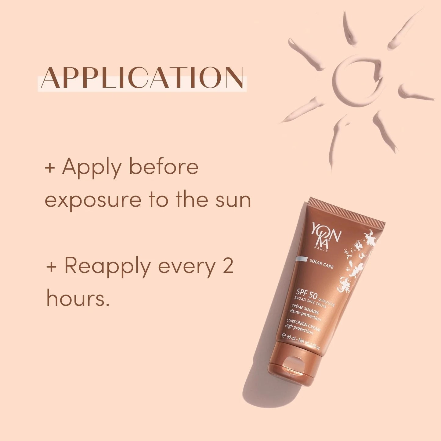 Yon-Ka Sunscreen Cream SPF50 50ml