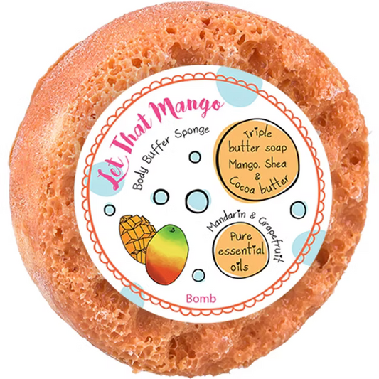 Body Buffer Soap Sponge - Let That Mango