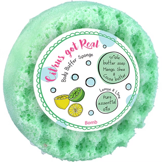 Body Buffer Soap Sponge - Citrus Got Real