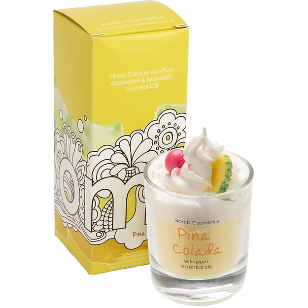 Pina Colada - Piped Candle