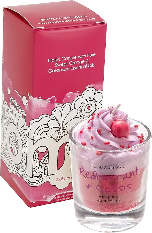 Redcurrant & Cassis - Piped Candle