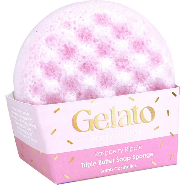 Gelato Body Buffer - Raspberry Ripple - Bomb Cosmetics