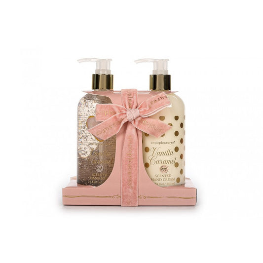 VANILLA CARAMEL GIFT PACK HAND SOAP + HAND CREAM