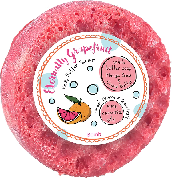 Body Buffer Soap Sponge - Eternally Grapefruit