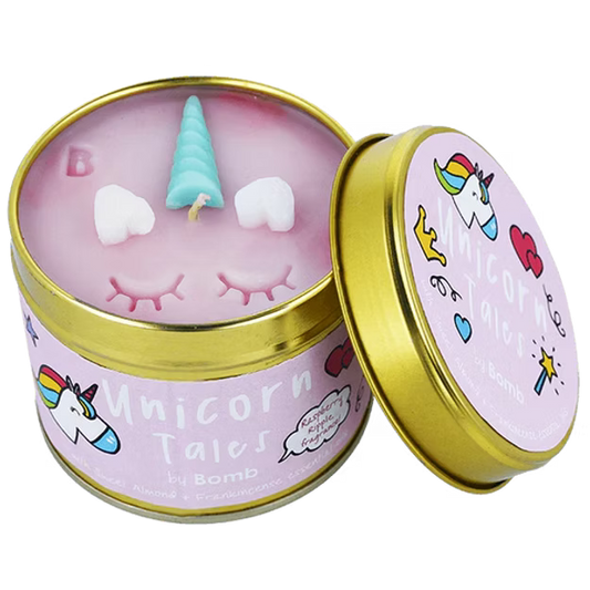 Unicorn Tales - Themed Tinned Candle
