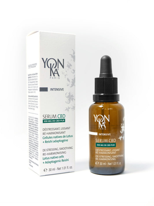 Yon-ka CBD Serum 30ml De-stressing, smoothing & re-harmonizing night treatment