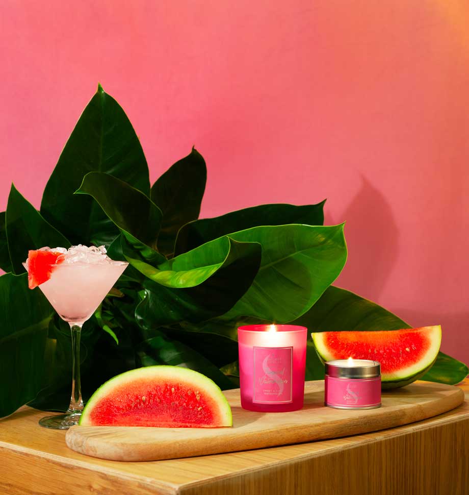 Shearer Tropical Watermelon Jar Candle