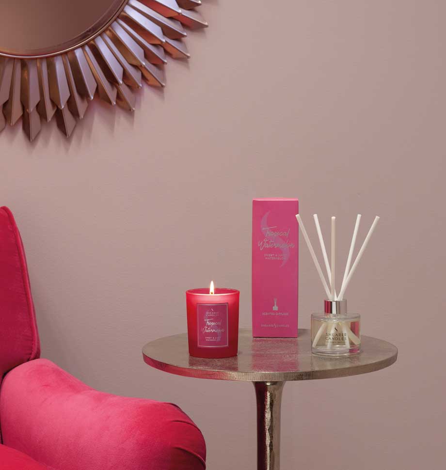 Shearer Tropical Watermelon Jar Candle